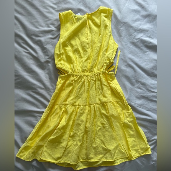 NWT Gap Yellow Sleeveless Dress - Picture 7 of 8
